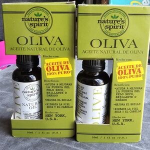 2 For $5✨️✨️Nature's Spirit Olive Oil 30ml